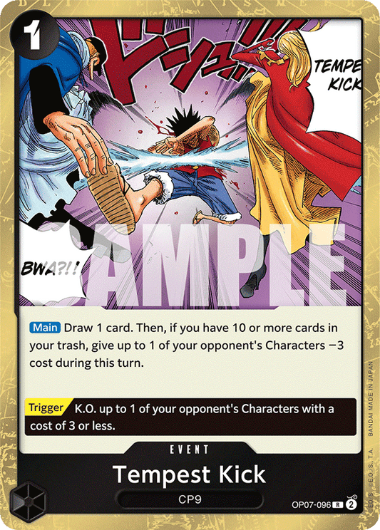 OPTCG 500 Years in the Future OP07-096 Tempest Kick