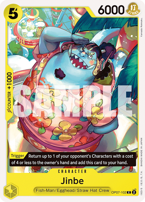 OPTCG 500 Years in the Future OP07-102 Jinbe