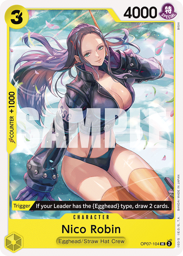 OPTCG 500 Years in the Future OP07-104 Nico Robin