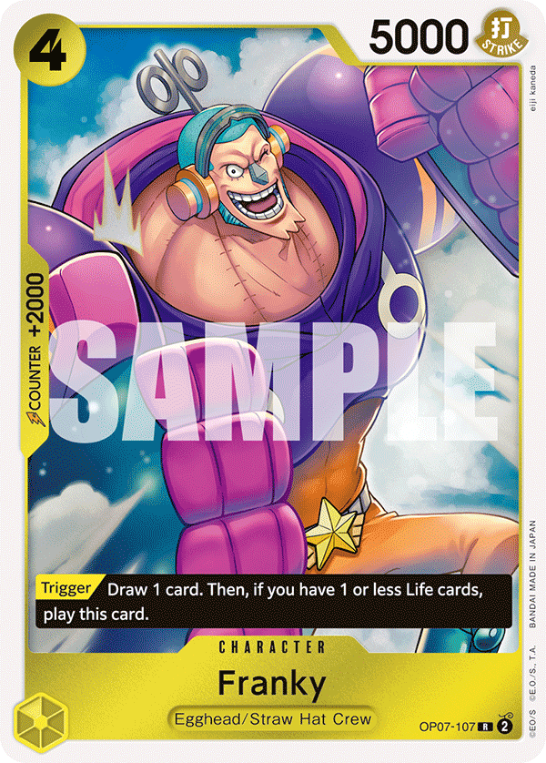 OPTCG 500 Years in the Future OP07-107 Franky