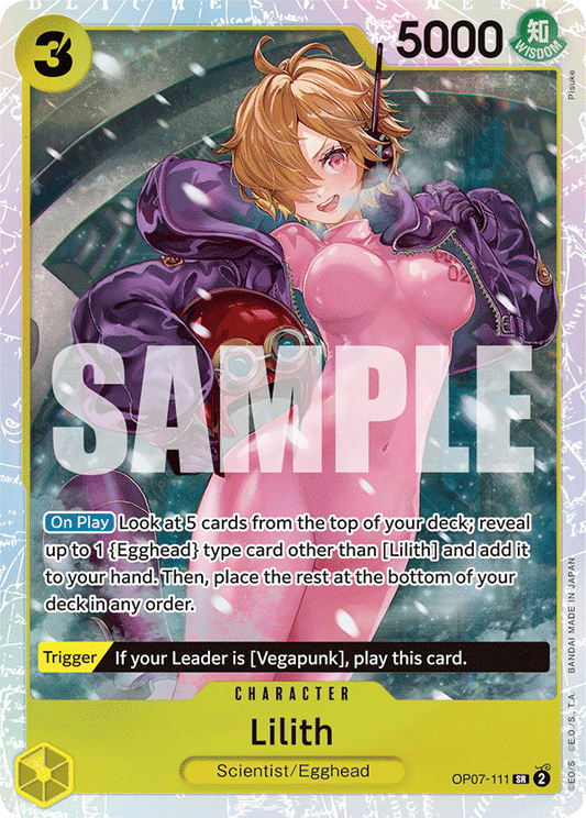OPTCG 500 Years in the Future OP07-111 Lilith (SR)