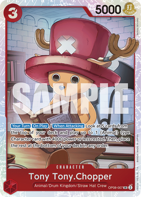 OPTCG Two Legends OP08-007 Tony Tony.Chopper (SR)