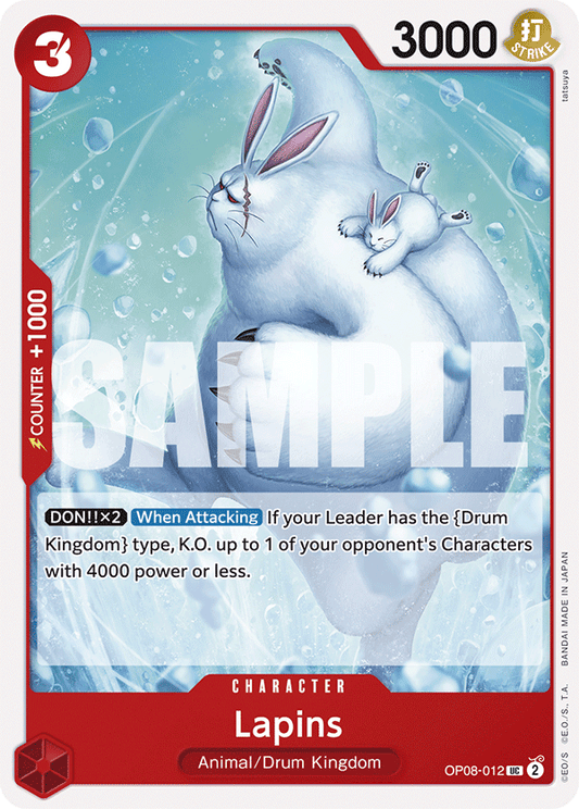 OPTCG Two Legends OP08-012 Lapins