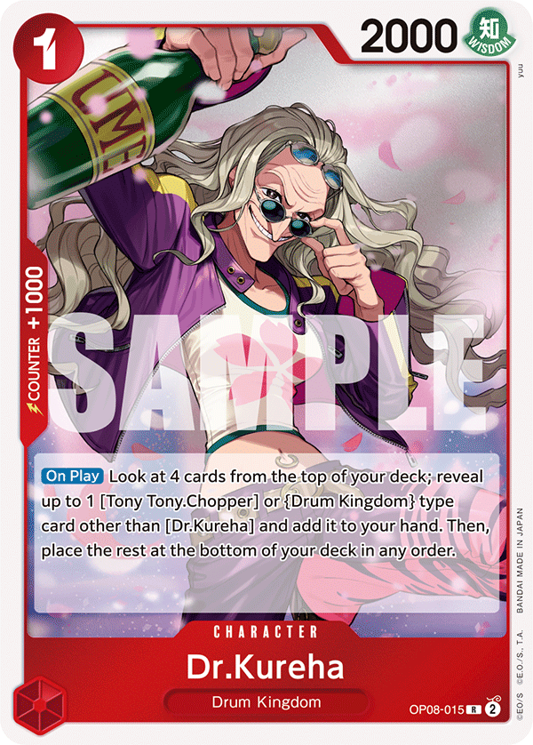 OPTCG Two Legends OP08-015 Dr.Kureha