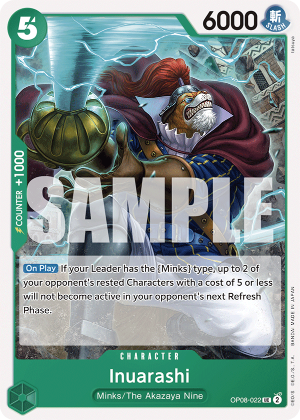 OPTCG Two Legends OP08-022 Inuarashi