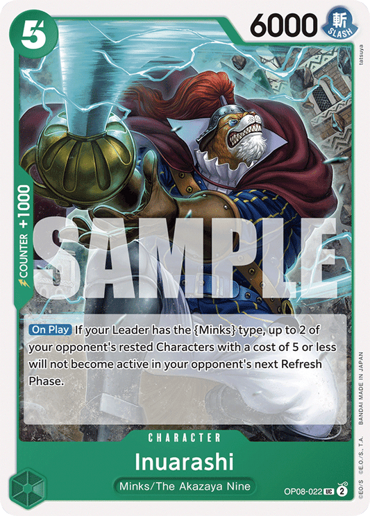 OPTCG Two Legends OP08-022 Inuarashi