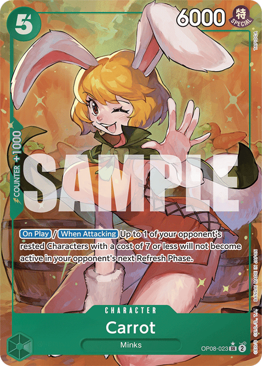 OPTCG Two Legends OP08-023 Carrot (SR) Alternate Art