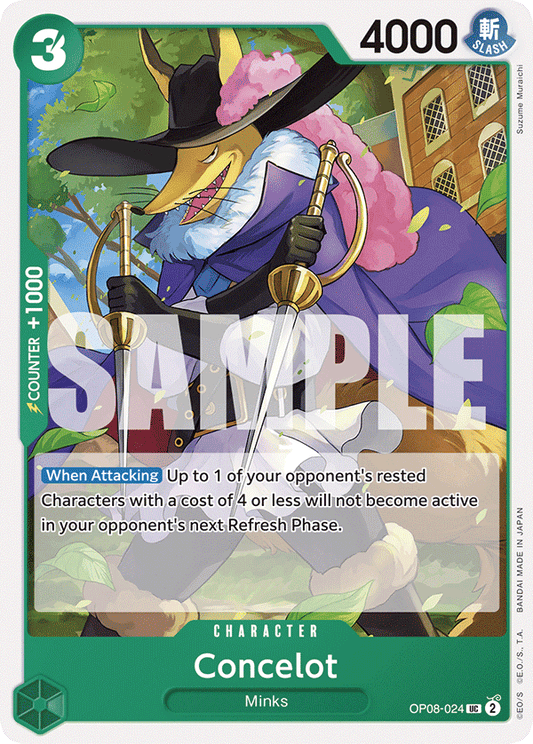 OPTCG Two Legends OP08-024 Concelot