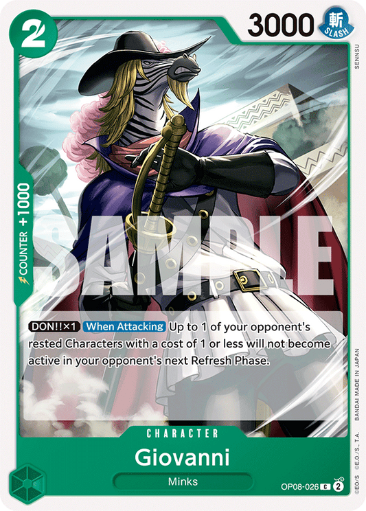 OPTCG Two Legends OP08-026 Giovanni