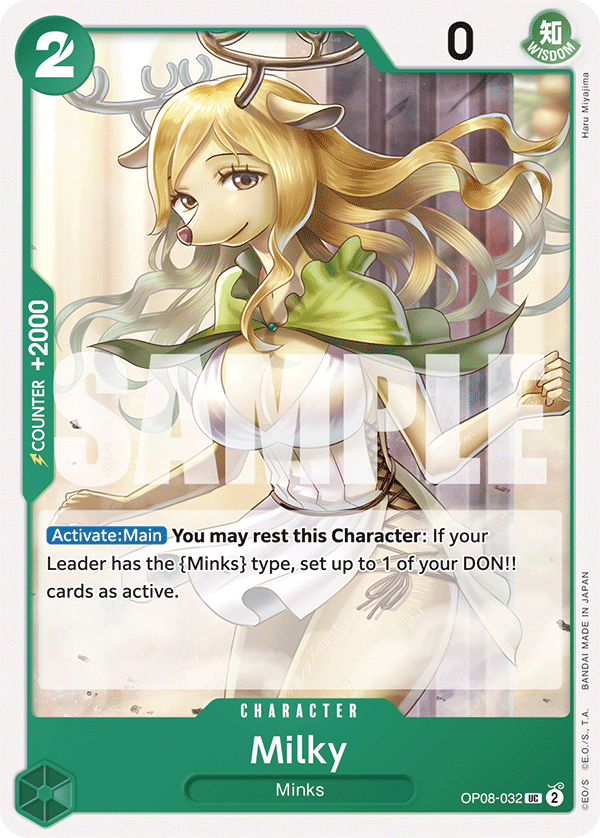 OPTCG Two Legends OP08-032 Milky