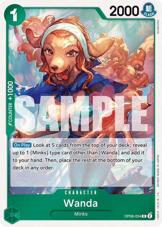 OPTCG Two Legends OP08-034 Wanda