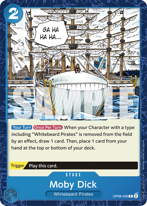 OPTCG Two Legends OP08-056 Moby Dick