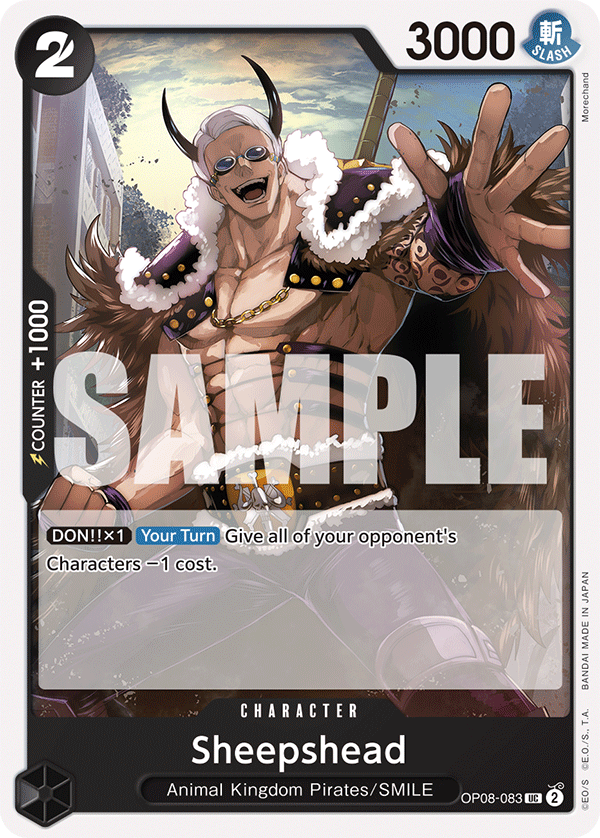 OPTCG Two Legends OP08-083 Sheepshead