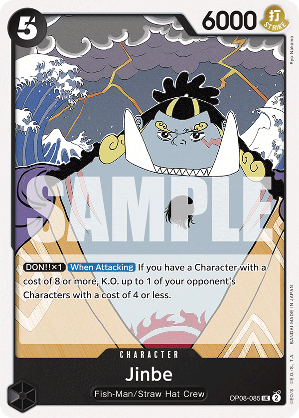 OPTCG Two Legends OP08-085 Jinbe