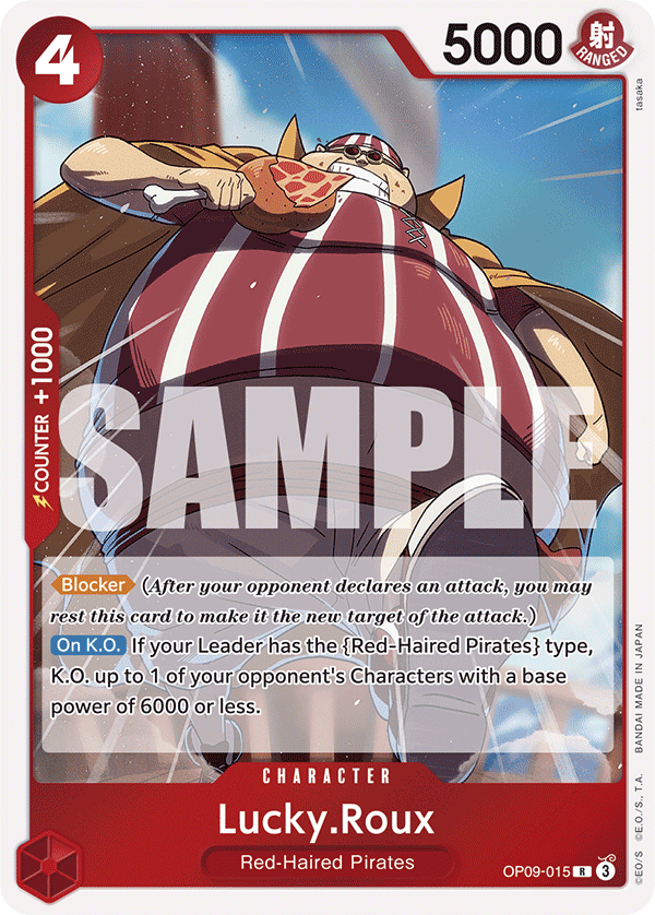 OPTCG Emperors in the New World OP09-015 Lucky.Roux