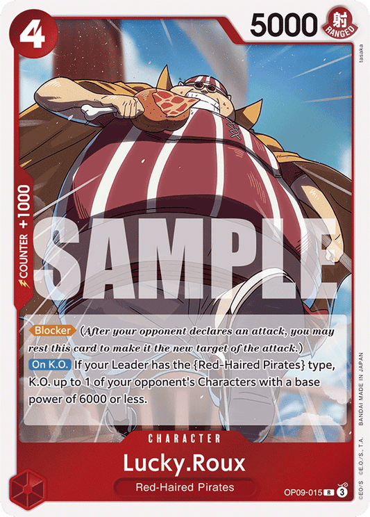 OPTCG Emperors in the New World OP09-015 Lucky.Roux