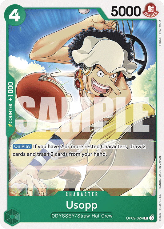 OPTCG Emperors in the New World OP09-024 Usopp