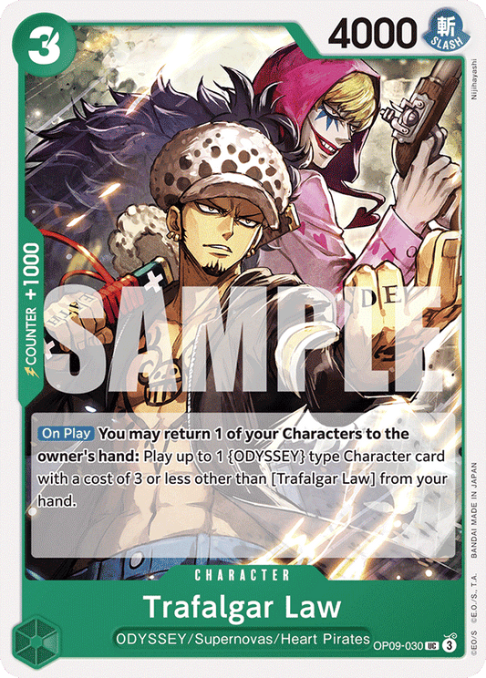 OPTCG Emperors in the New World OP09-030 Trafalgar Law
