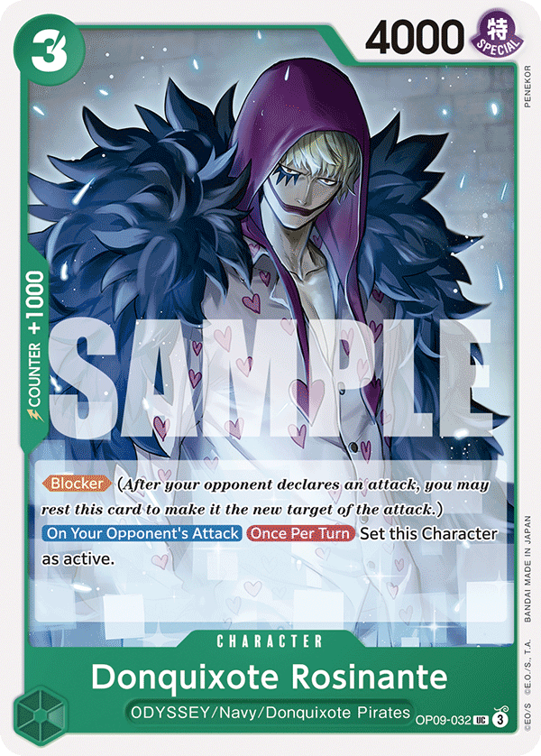 OPTCG Emperors in the New World OP09-032 Donquixiote Rosinante
