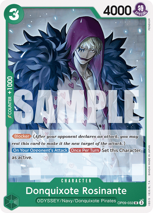 OPTCG Emperors in the New World OP09-032 Donquixiote Rosinante