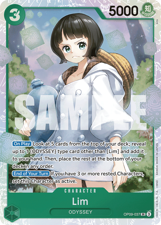 OPTCG Emperors in the New World OP09-037 Lim (SR)