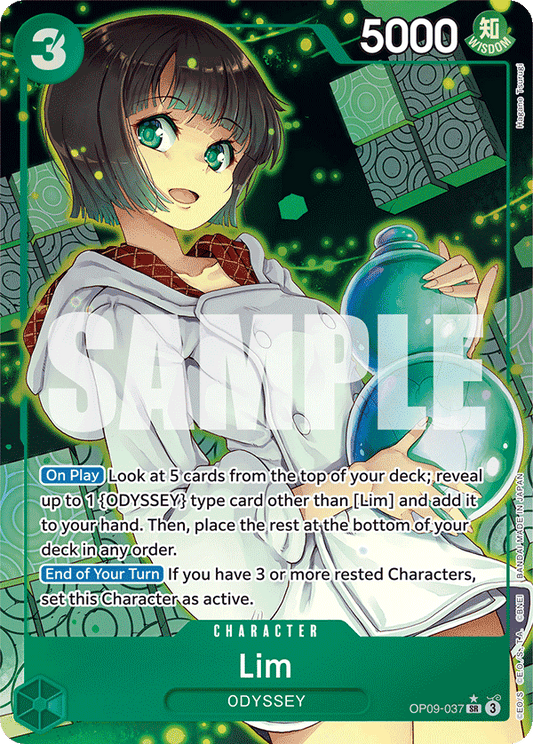 OPTCG Emperors in the New World OP09-037 Lim (SR) Alternate Art