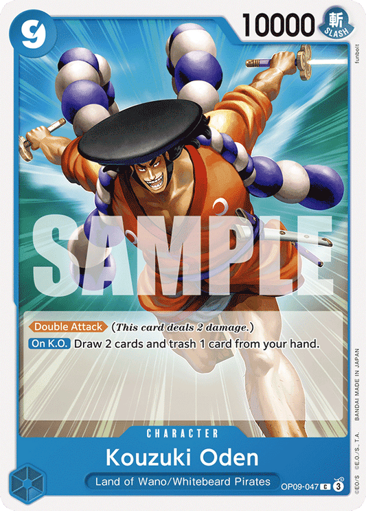 OPTCG Emperors in the New World OP09-047 Kouzuki Oden