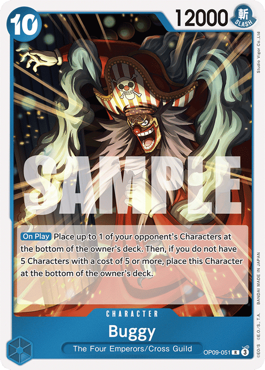 OPTCG Emperors in the New World OP09-051 Buggy