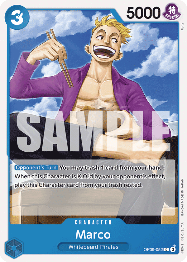 OPTCG Emperors in the New World OP09-052 Marco