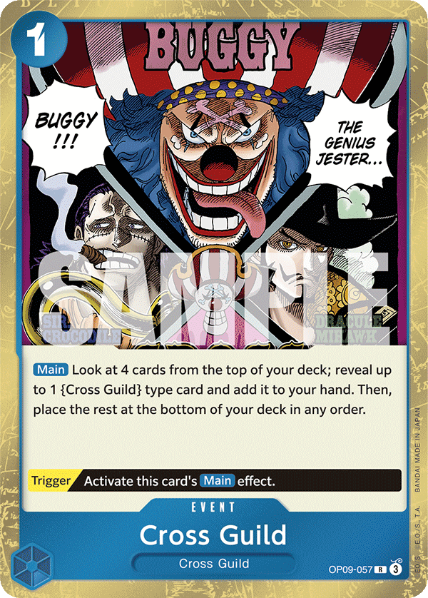 OPTCG Emperors in the New World OP09-057 Cross Guild