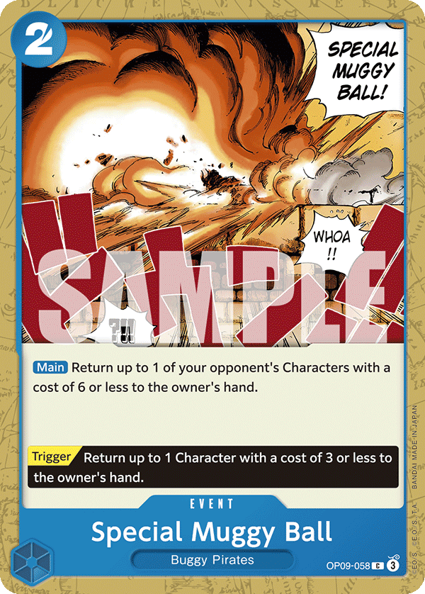 OPTCG Emperors in the New World OP09-058 Special Muggy Ball