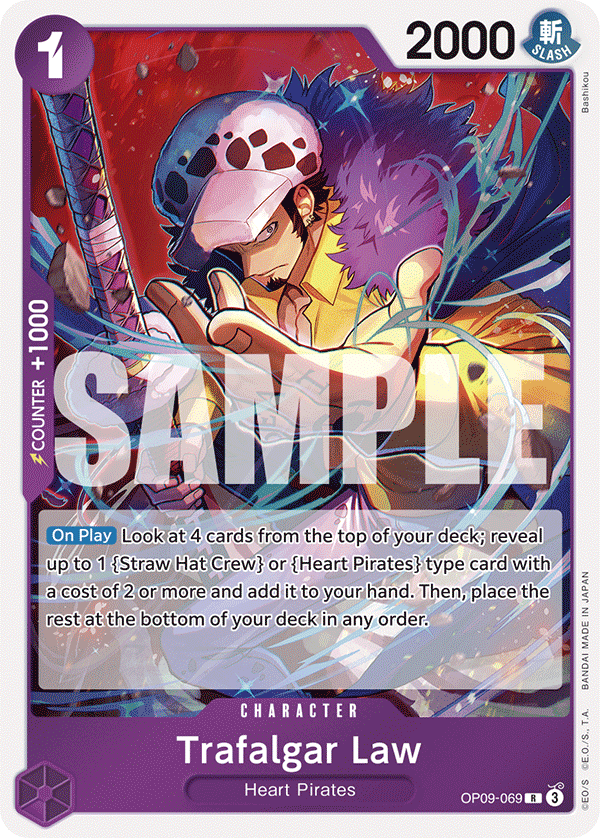 OPTCG Emperors in the New World OP09-069 Trafalgar Law