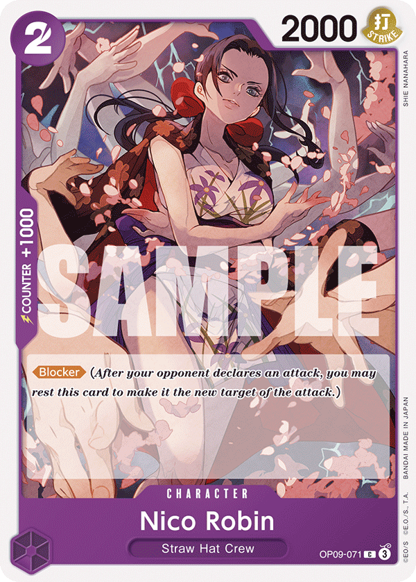 OPTCG Emperors in the New World OP09-071 Nico Robin