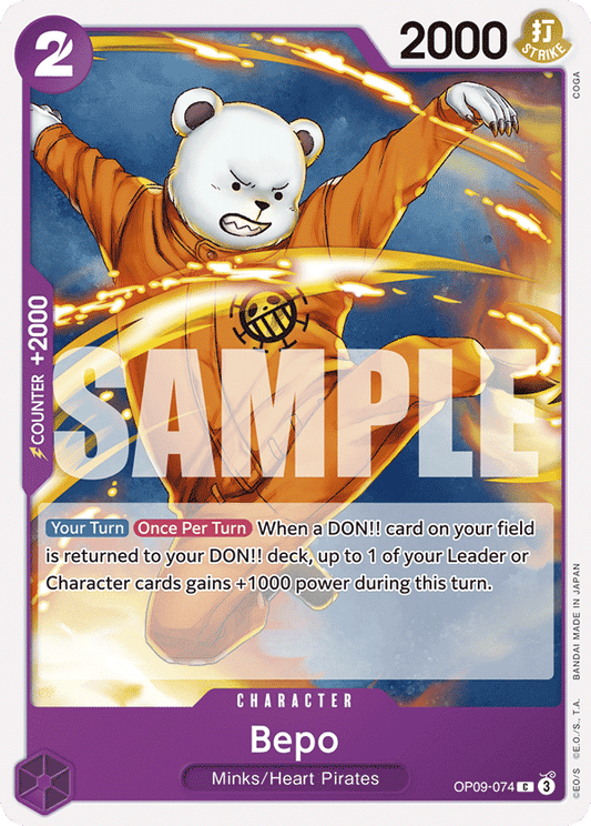 OPTCG Emperors in the New World OP09-074 Bepo