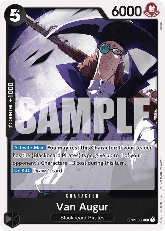 OPTCG Emperors in the New World OP09-083 Van Augar