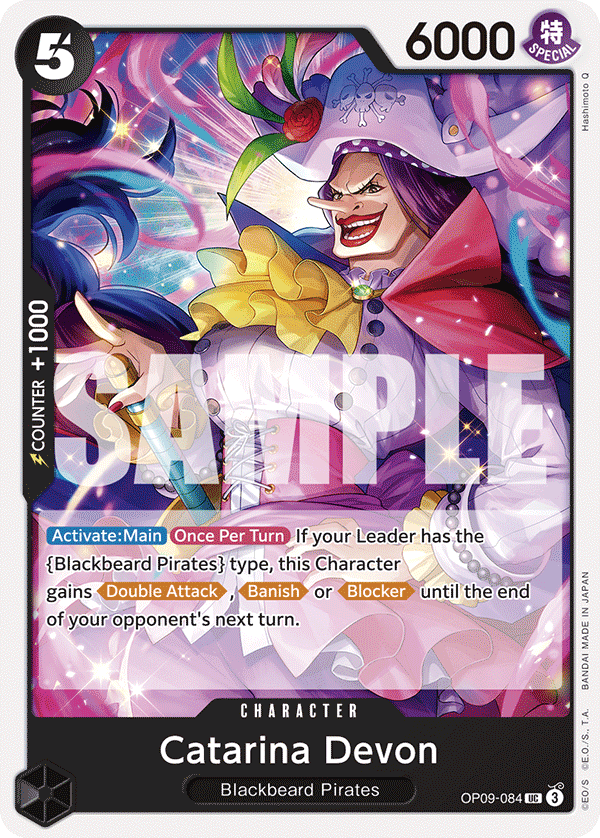 OPTCG Emperors in the New World OP09-084 Catarina Devon