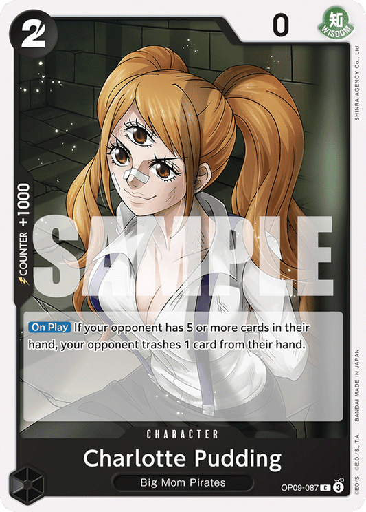 OPTCG Emperors in the New World OP09-087 Charlotte Pudding
