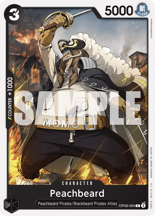 OPTCG Emperors in the New World OP09-094 Peachbeard