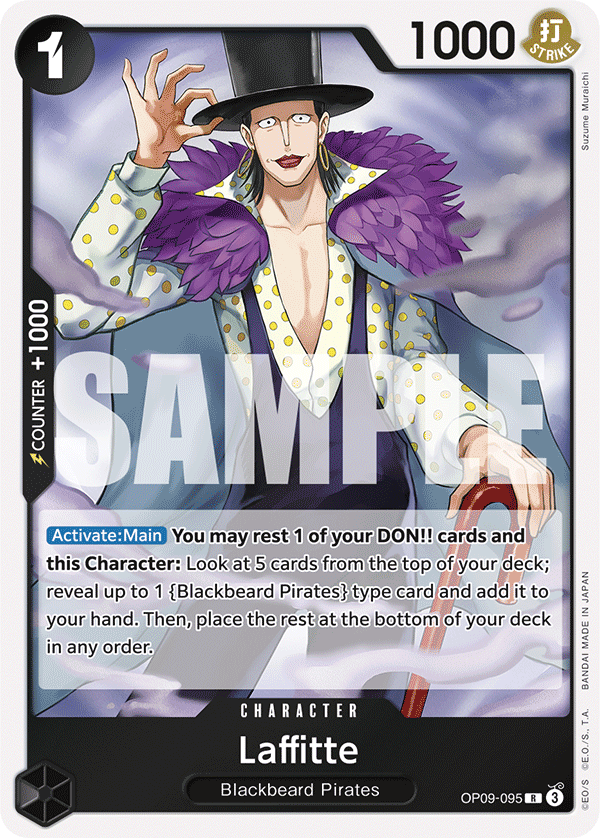 OPTCG Emperors in the New World OP09-095 Laffitte