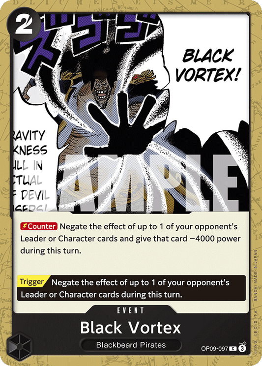 OPTCG Emperors in the New World OP09-097 Black Vortex