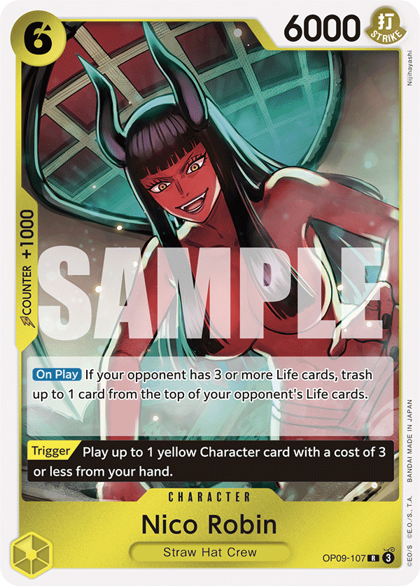 OPTCG Emperors in the New World OP09-107 Nico Robin