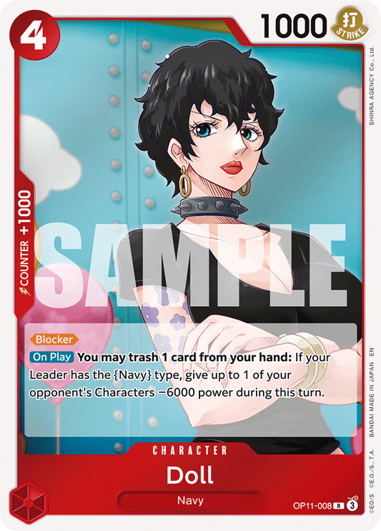 OPTCG A Fist of Divine Speed OP11-008 Doll