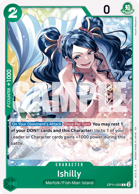 OPTCG A Fist of Divine Speed OP11-025 Ishilly