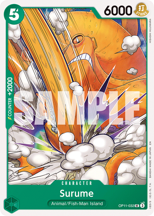OPTCG A Fist of Divine Speed OP11-032 Surume