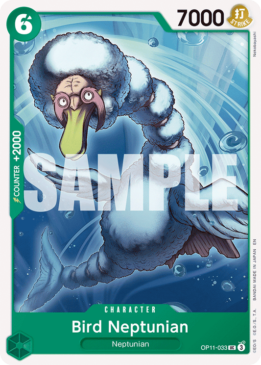 OPTCG A Fist of Divine Speed OP11-033 Bird Neptunian