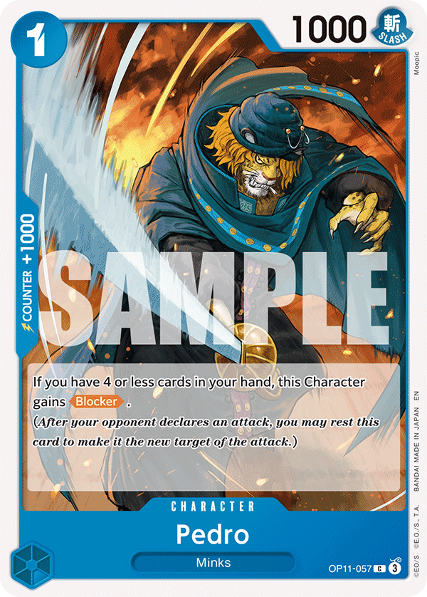 OPTCG A Fist of Divine Speed OP11-057 Pedro