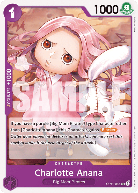 OPTCG A Fist of Divine Speed OP11-065 Charlotte Anana