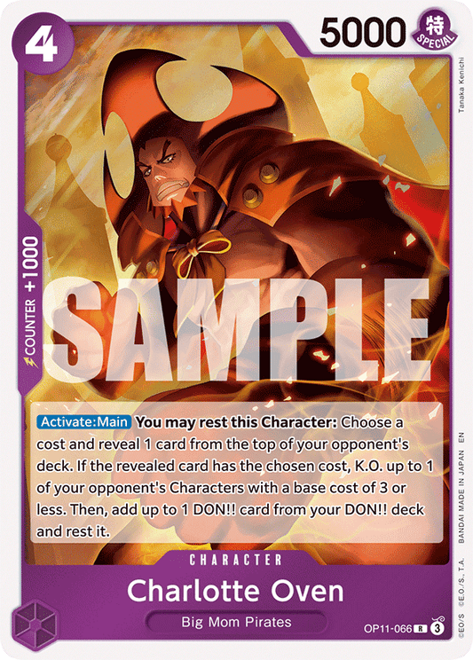 OPTCG A Fist of Divine Speed OP11-066 Charlotte Oven