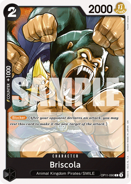 OPTCG A Fist of Divine Speed OP11-090 Briscola