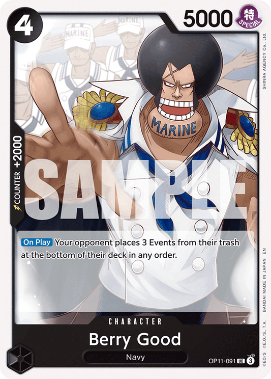 OPTCG A Fist of Divine Speed OP11-091 Berry Good